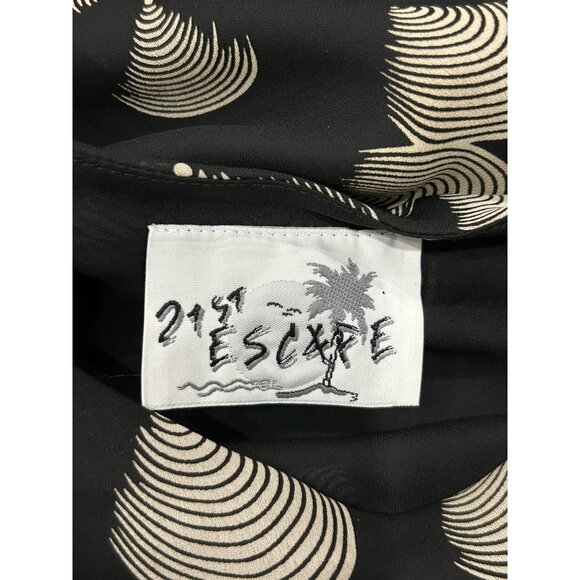 21St Escape Womens Sleeveless Geometric Print Maxi Dress Sz XL - Picture 5 of 8